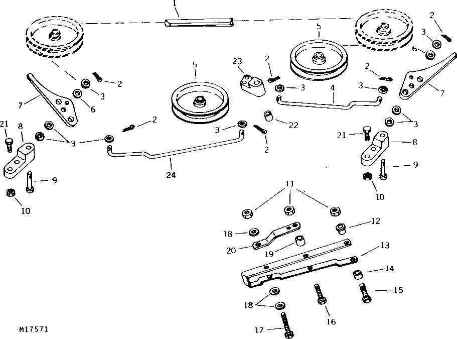 How To Replace The Deck Belt On A John Deere An Illustrated Diagram